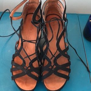 Gentle souls by Kenneth Cole Joy Laceup Wedges